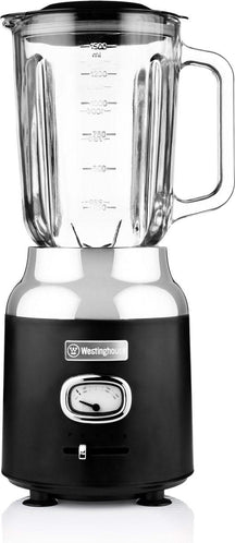 Westinghouse Retro Kettle + Toaster 2 Slots + Blender - Black