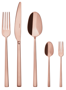 Sambonet Cutlery Set Rock Copper 60-Piece