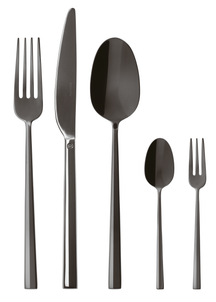 Sambonet Cutlery Set Rock Black 60-Piece