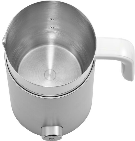 Zwilling Melkopschuimer Enfinigy - 400 ml - Zilver/Wit