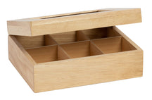 Cosy & Trendy Tea Box Wood 6 Compartments