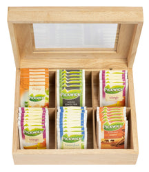 Cosy & Trendy Tea Box Wood 6 Compartments