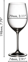 Riedel Witte Wijnglazen Vinum - Viognier / Chardonnay - Pay 3 Get 4