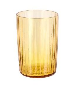 Bitz Waterglas Kusintha - Amber - 280 ml - 4 stuks