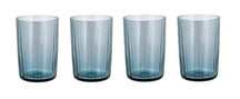 Bitz Water Glass Kusintha Blue 280 ml - 4 Pieces