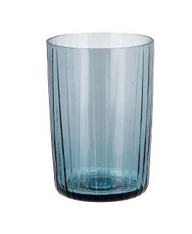 Bitz Waterglas Kusintha - Blauw - 280 ml - 4 stuks