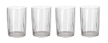 Bitz Water Glass Kusintha Transparent 280 ml - 4 Pieces