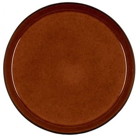 Bitz Breakfast Plate Gastro Black/Amber ø 21 cm