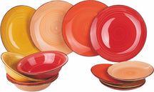 Villa d'Este Dinnerware Set Baita Sunset 12-Piece