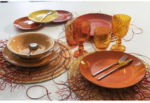 Villa d'Este Dinnerware Set Baita Sunset 12-Piece