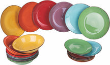 Villa d'Este Dinnerware Set Baita Colouri 18-Piece