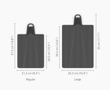 Joseph Joseph Cutting board  Chop2Pot Plus 45 x 26 - foldable - black