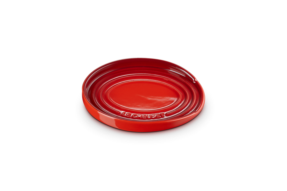 Le Creuset Spoon Holder Oval Cerise 15 cm