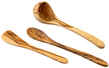 Jay Hill Spatula Set (sauce spoon, ladle & spatula) Tunea - Olive wood