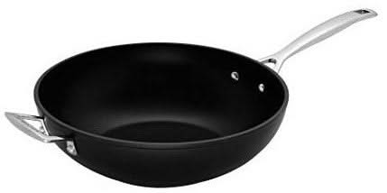 Le Creuset Wok - with steel - Les Forgees TNS - ø 30 cm / 4.7 Liter - standard non-stick coating