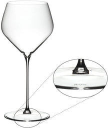 Riedel White Wine Glasses Veloce - Chardonnay - 2 Pieces