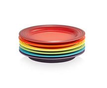 Le Creuset Ontbijtbord / Dessertbord - Rainbow - ø 22 cm - 6 stuks