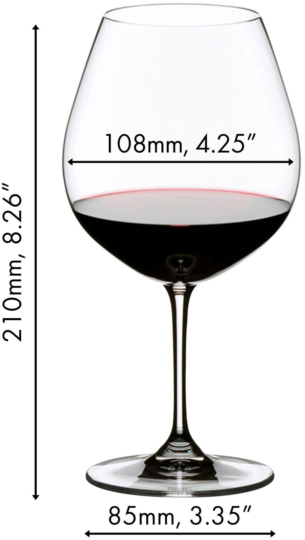 Riedel Rode Wijnglazen Vinum - Pinot Noir - 2 stuks