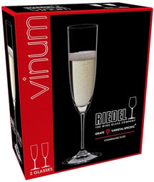 Riedel Champagne Glasses / Flutes Vinum - 2 Pieces