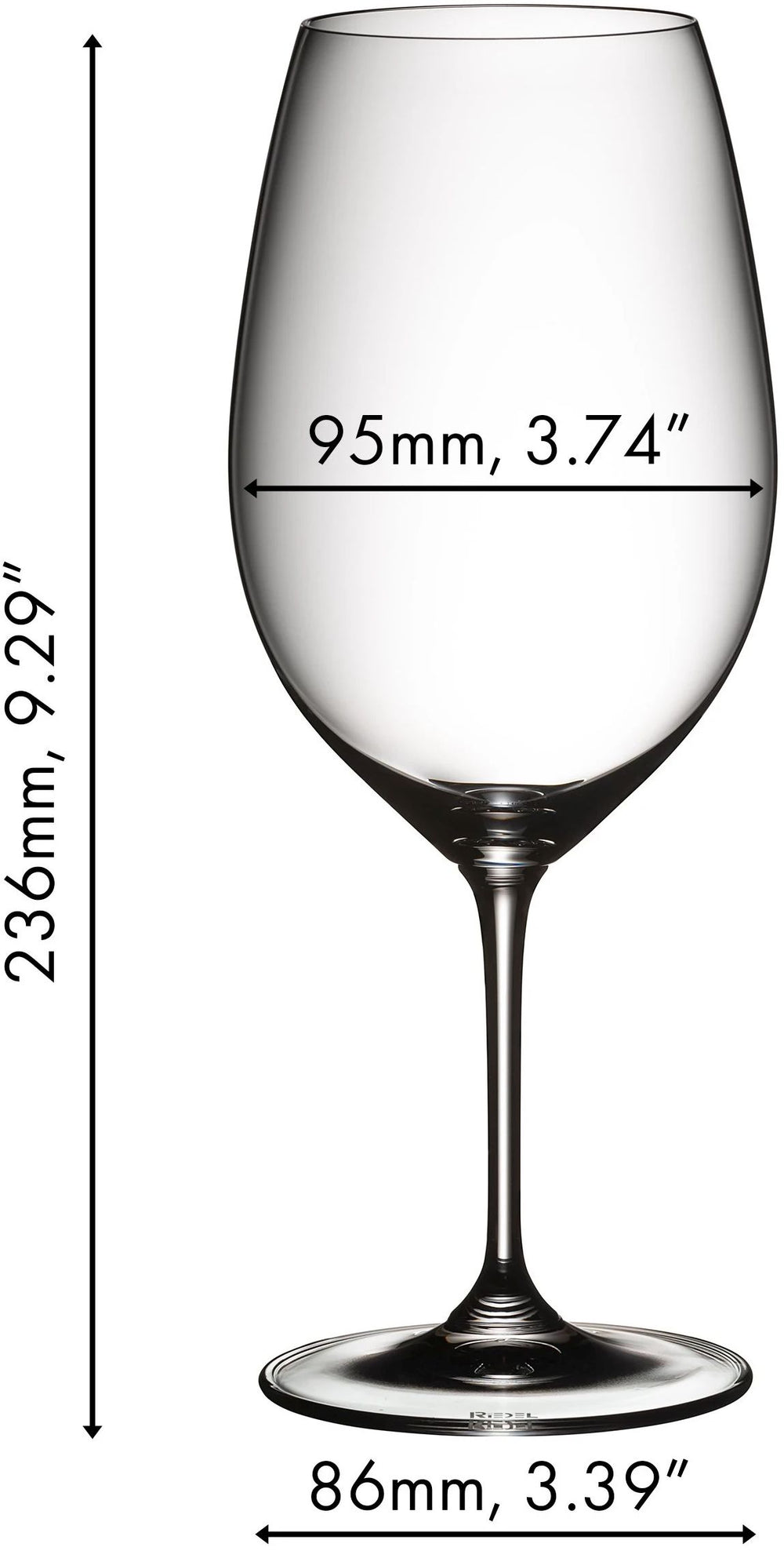 Riedel Rode Wijnglazen Vinum - Syrah / Shiraz - 2 stuks