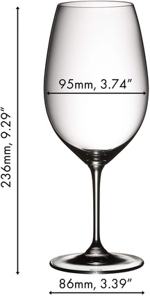 Riedel Red Wine Glasses Vinum - Syrah / Shiraz - 2 Pieces