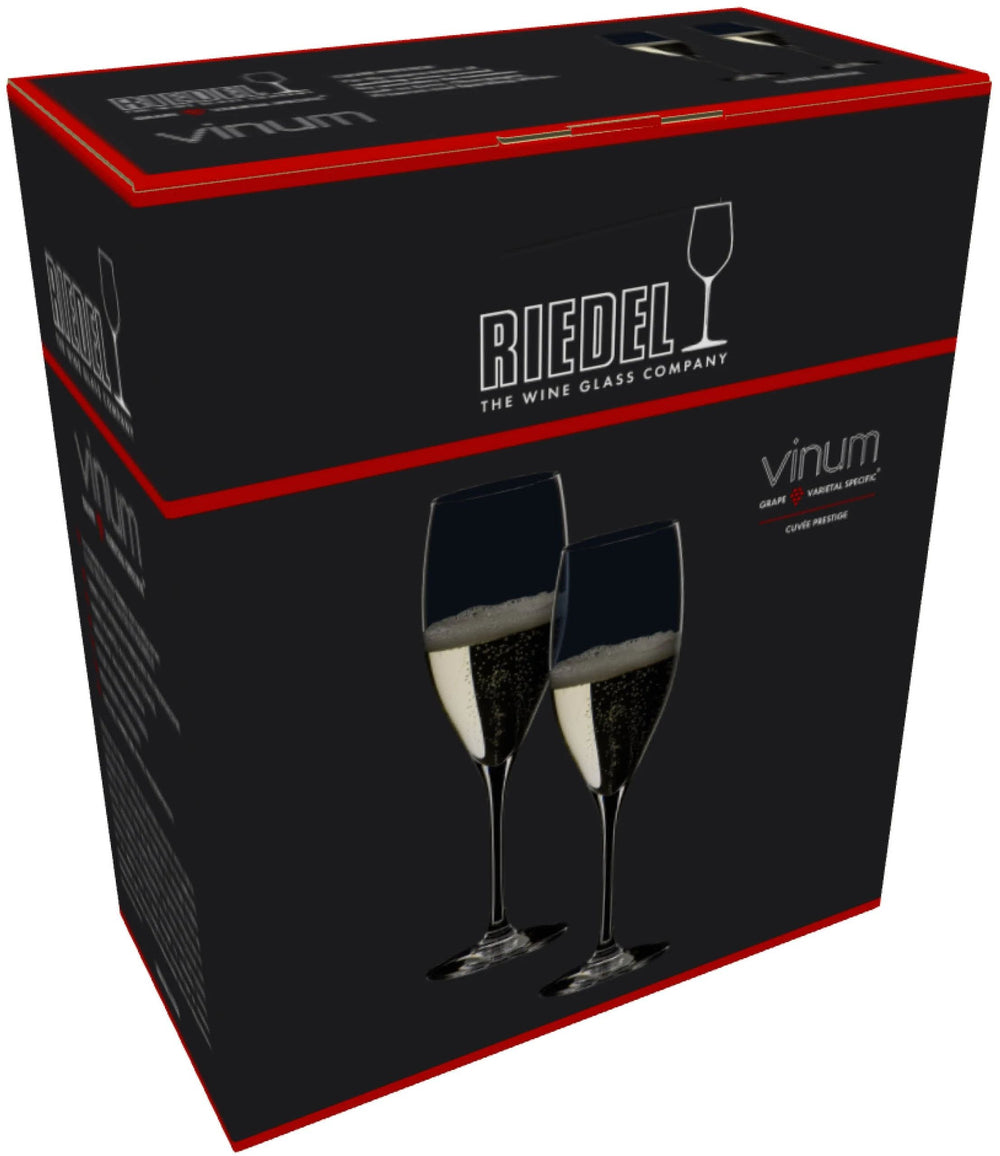 Riedel Champagne Glazen Vinum - Cuvee Prestige - 2 stuks