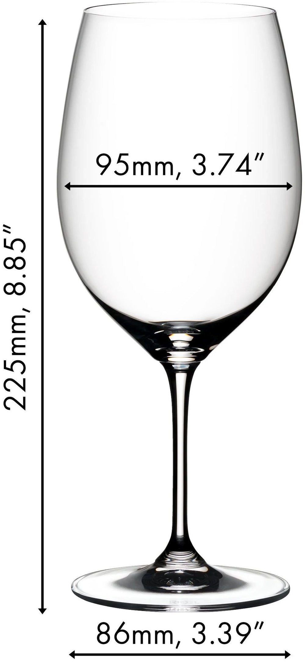 Riedel Rode Wijnglazen Vinum - Cabernet / Merlot - 2 stuks