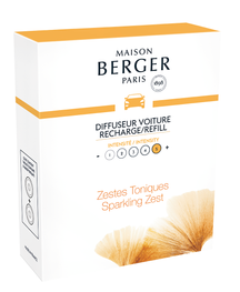 Maison Berger Refill - for car parfum - Aroma Happy - Sparkling six-2 pieces