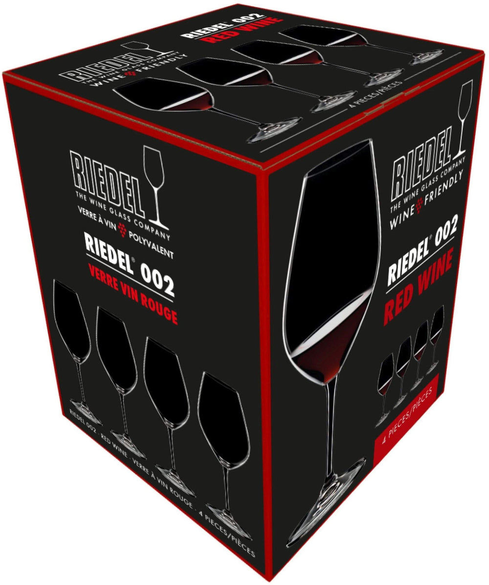 Riedel Red Wine Glasses Wine Friendly - 4 Pieces