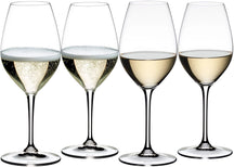 Riedel Champagne Glasses / White Wine Glasses Wine Friendly - 4 Pieces