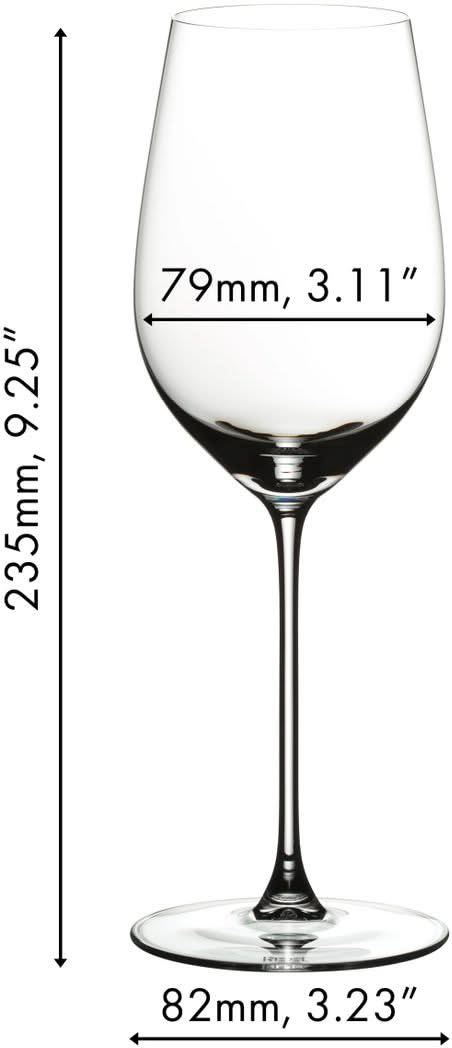 Riedel White Wine Glasses Veritas - Riesling / Zinfandel - 2 Pieces