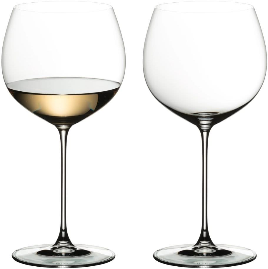 Riedel White Wine Glasses Veritas - Oaked Chardonnay - 2 Pieces