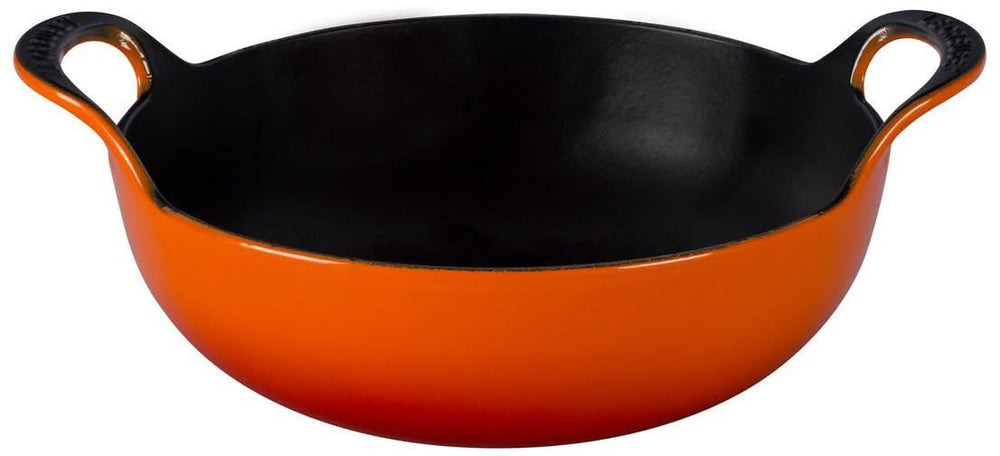 Le Creuset Wok / Balti Dish - Volcanic - ø 24 cm / 2.7 Liter - enamelled non-stick coating