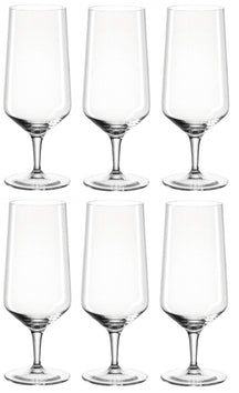 Leonardo Beer Glasses Puccini 410 ml - 6 Pieces