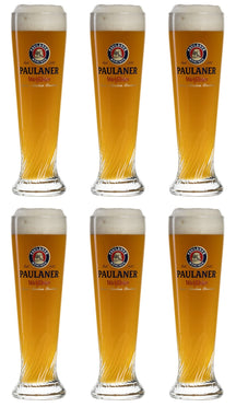 Paulaner Beer Glasses Weizen 500 ml - 6 Pieces