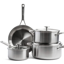 KitchenAid Pan Set Multi-Ply Stainless Steel - 7-Piece