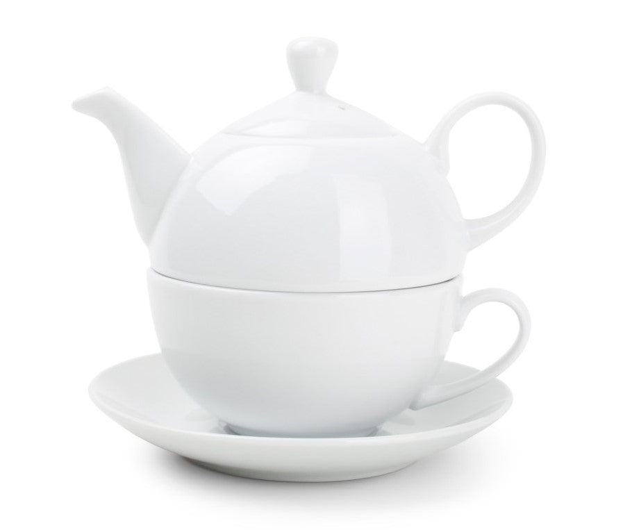 BonBistro Tea for one Theepot Sam -  Wit - 450 ml