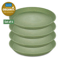 Koziol Breakfast Plates Connect Green ø 21 cm - 4 Pieces