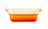 Le Creuset Ovenschaal Heritage - Oranjerood - 19 x 14 cm / 1.1 liter