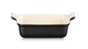 Le Creuset Ovenschaal Heritage - Ebbenzwart - 19 x 14 cm / 1.1 liter