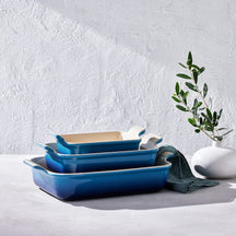 Le Creuset Oven Dish Heritage Azure - 19 x 14 cm / 1.1 Liter