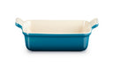 Le Creuset Ovenschaal Heritage - Deap Teal - 19 x 14 cm / 1.1 liter