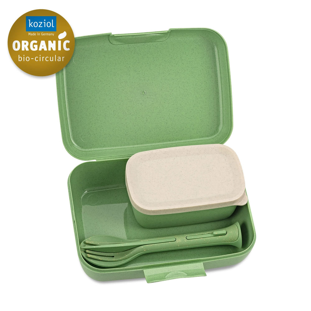 Koziol Lunchbox met Bestekset Candy Groen