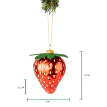 Nordic Light Christmas Ball Strawberry 10 cm