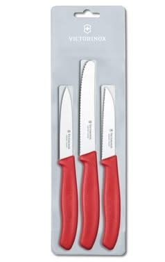 Victorinox Paring Knife Set Red - 3-Piece