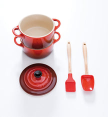 Le Creuset Spoon Spatula Mini Cerise 18 cm