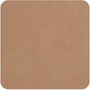 ASA Selection Onderzetters - Soft Leather - Powder - 10 x 10 cm - 4 Stuks