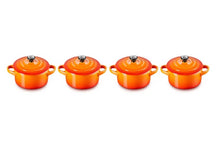 Le Creuset Serving Pan / Mini Casserole - 4 pieces - Signature - Volcanic - ø 10 cm / 250 ml