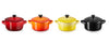 Le Creuset Serveerpan / Mini Braadpan  Signature - Vuur en Vlam - ø 10 cm / 250 ml - 4 stuks