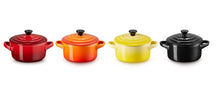 Le Creuset Serving Pan / Mini Casserole - 4 pieces - Signature - Fire and Flame - ø 10 cm / 250 ml